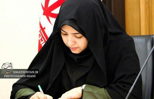 عکس زهرا سعیدی نماینده مبارکه