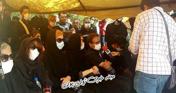 عکس تشکیل جنازه سیروس گرجستانی