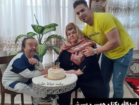 عکس کودکی اسدالله یکتا