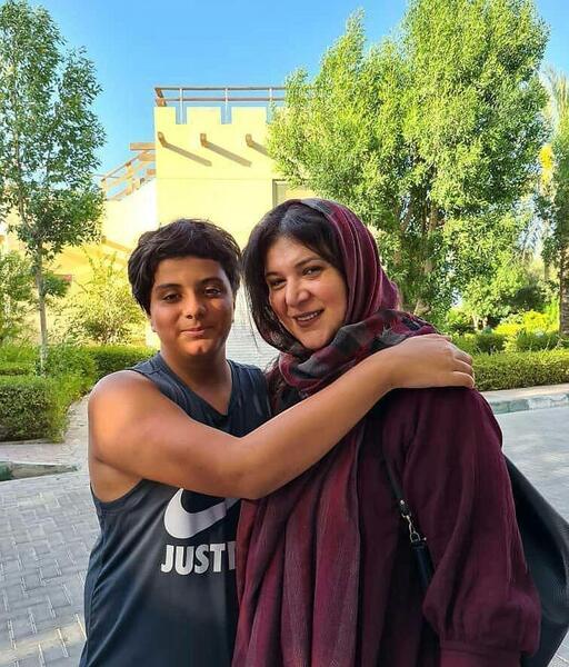 عکس خانواده امیر جعفری جدید