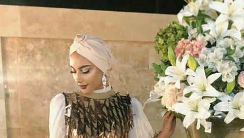 عکس ترلان پروانه با لباس عروس