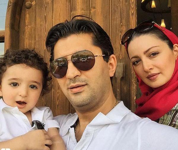 عکس شیلا خداداد وهمسرش وفرزندش
