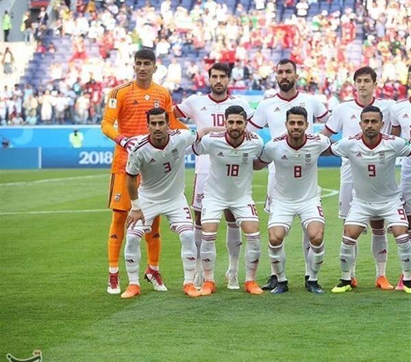 عکس تیم ملی در جام جهانی 2018