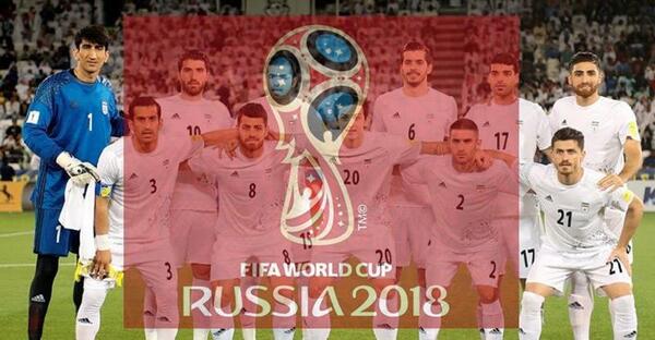 عکس تیم ملی در جام جهانی 2018
