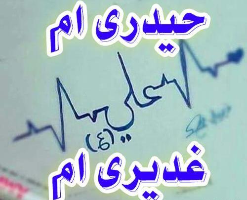 عکس نوشته فامیل حیدری
