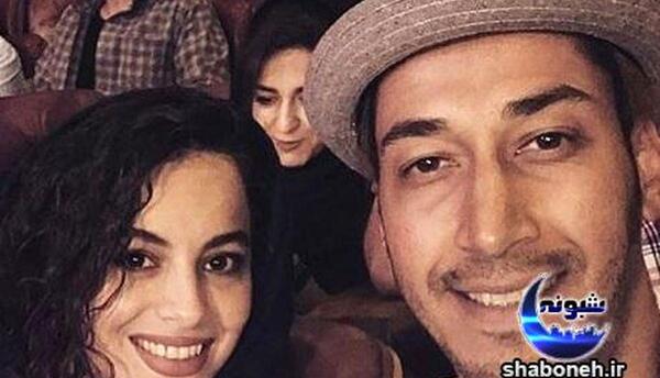 عکس عاشقانه ی بهرام افشاری