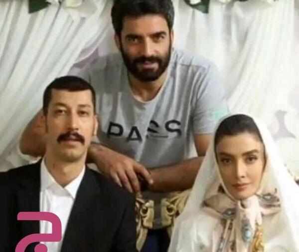عکس عاشقانه ی بهرام افشاری