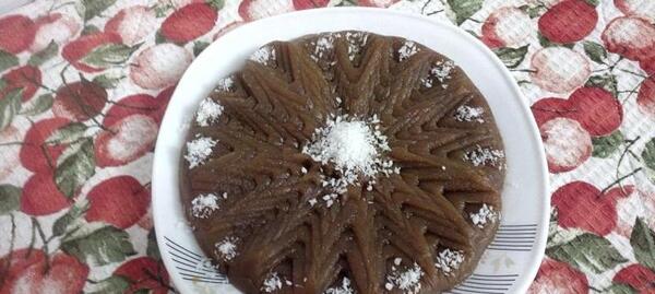 عکس حلوا با شیره انگور