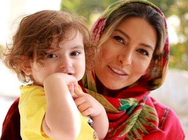 عکس فریبا نادری و همسرش