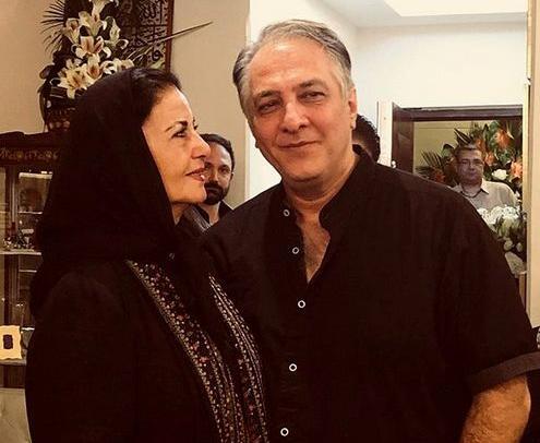 عکسهای پوری بنایی وهمسرش