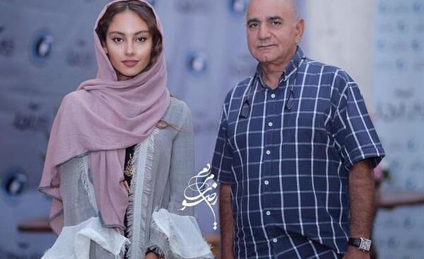 عکس ترلان پروانه و پدرش