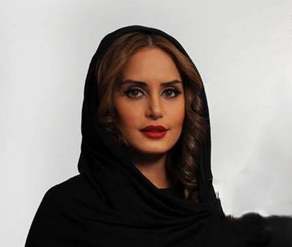عکس الناز شاکردوست با موهای بافته