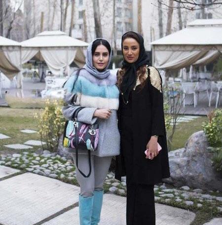 عکس الناز شاکردوست با موهای بافته