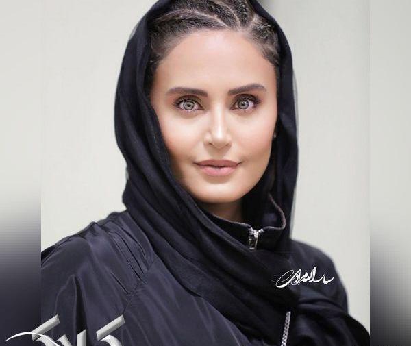 عکس الناز شاکردوست با موهای بافته