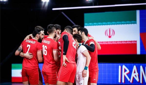 عکس اعضای تیم والیبال ایران