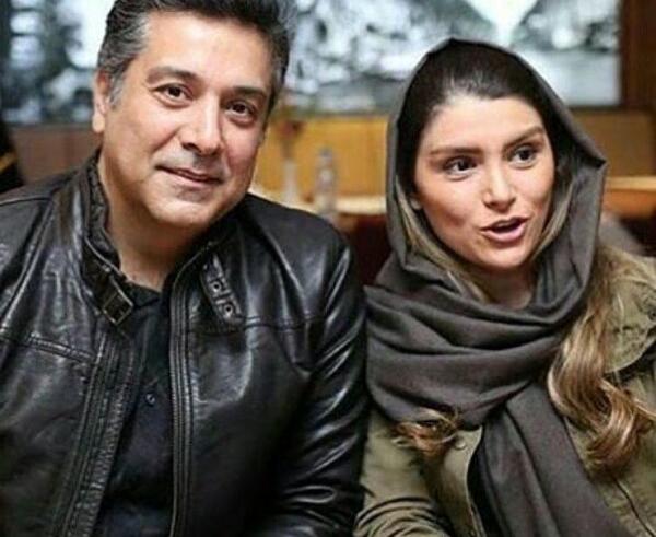 عکس جدید حمیدرضا پگاه و همسرش