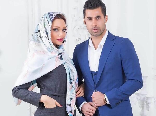 عکس فروزان وپسرش