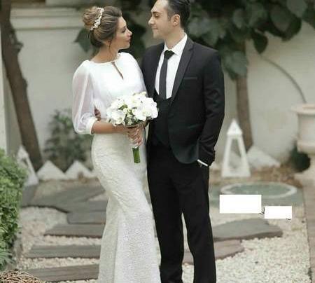 عکس عروس و داماد خارجی عاشقانه جدید
