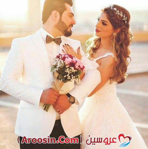 عکس عروس و داماد خارجی عاشقانه جدید