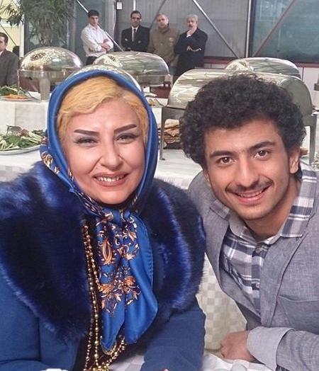 عکس مادر علیرضا جعفری