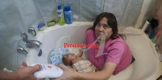 عکس پروفایل زن و شوهر و بچه