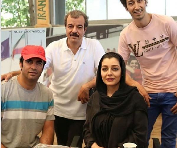 عکس ساره بیات منوچهر هادی