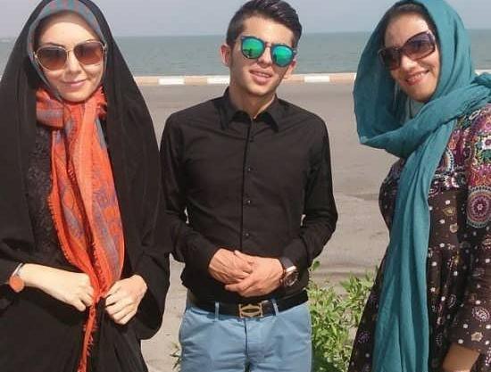 عکس شبنم مقدمی و پسرش