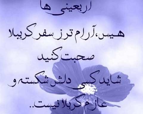 عکس گل اربعین