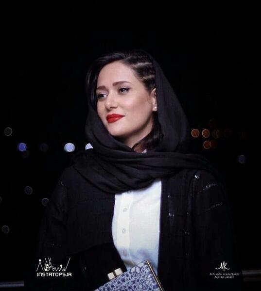 عکس پریناز ایزدیار در برج میلاد