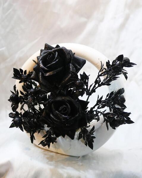 عکس گل مشکی