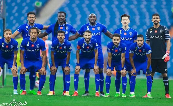 عکس بازیکنان تیم الهلال عربستان