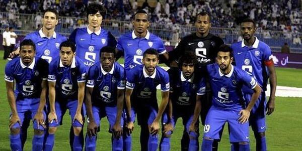عکس بازیکنان تیم الهلال عربستان