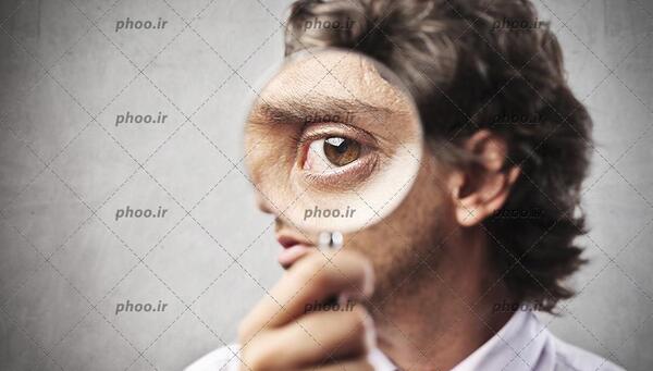 عکس ذره بین حرفه ای