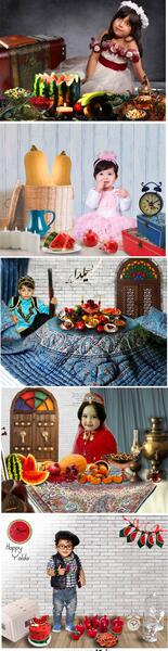 فتوشاپ عکس یلدایی