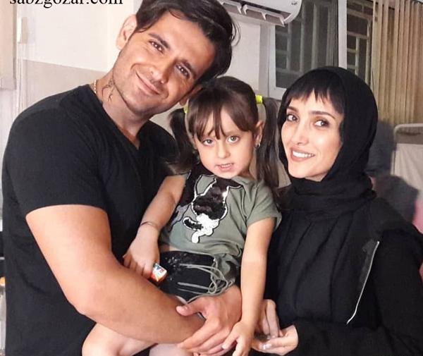 عکس امیرحسین ارمان و همسر واقعیش