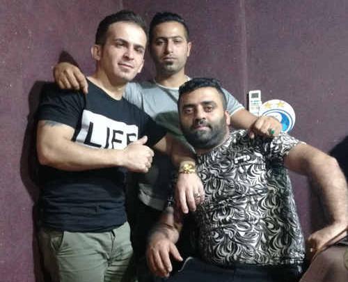 عکس رفیق های وحید مرادی