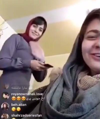 عکس پریناز ایزدیار و مصطفی زمانی