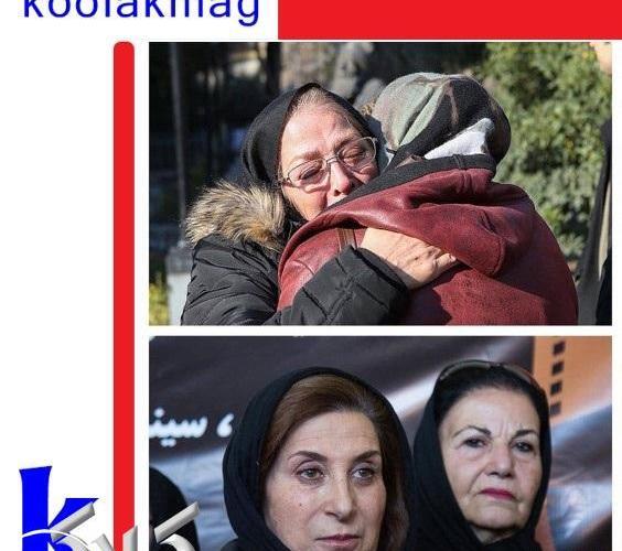 عکس جنازه شهلا ریاحی