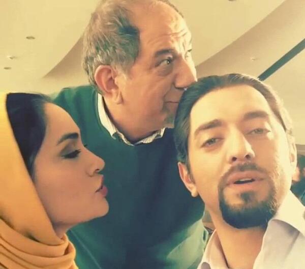 عکس مادر بهرام رادان