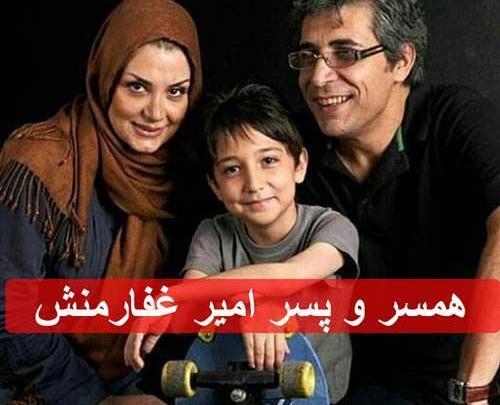 عکس پوپک گلدره همسرش