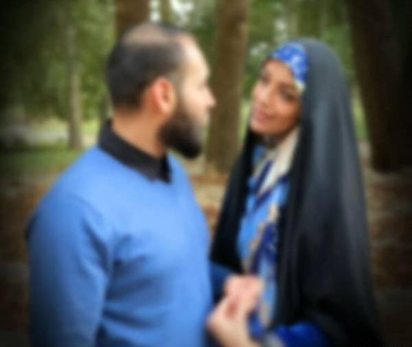 عکس همسر الهام چرخنده و پسرش