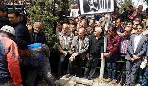 عکس مزار جمشید مشایخی