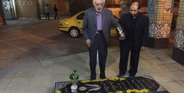 عکس مزار جمشید مشایخی