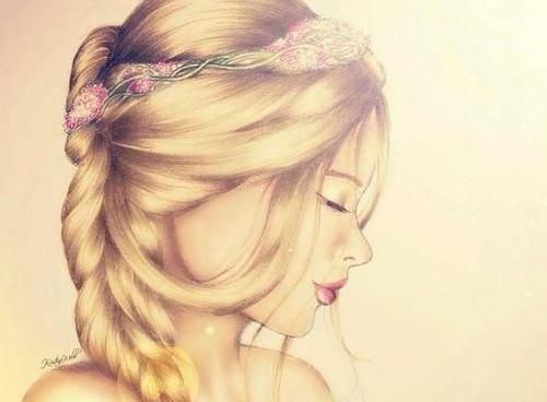 عکس پروفایل دختر طراحی شده