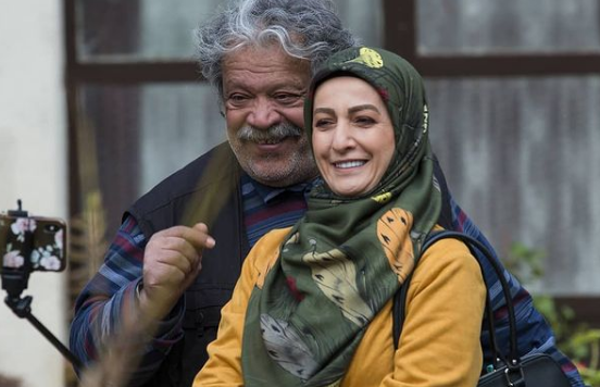 عکس شقایق دهقان در باخانمان
