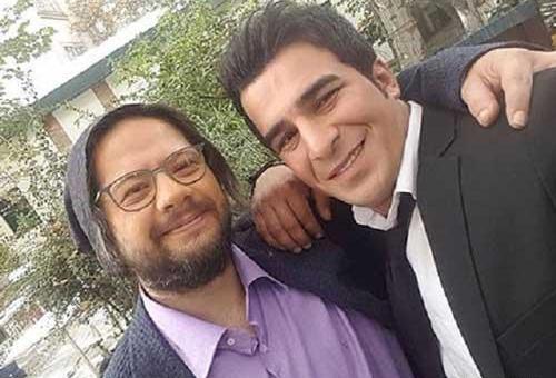 عکس علی صادقی با خانواده