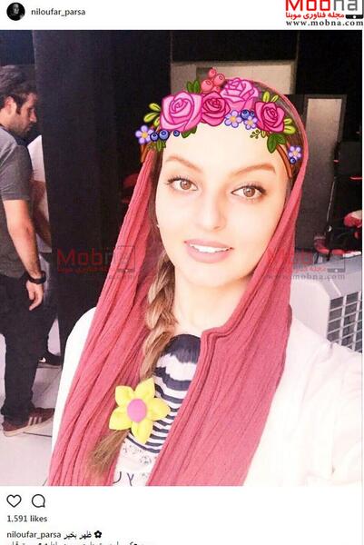 عکس سلفی فتوشاپی