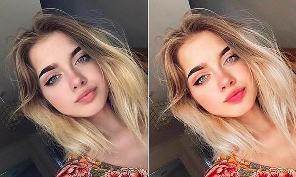 عکس سلفی فتوشاپی