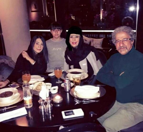 عکس علیرضا خمسه و همسرش