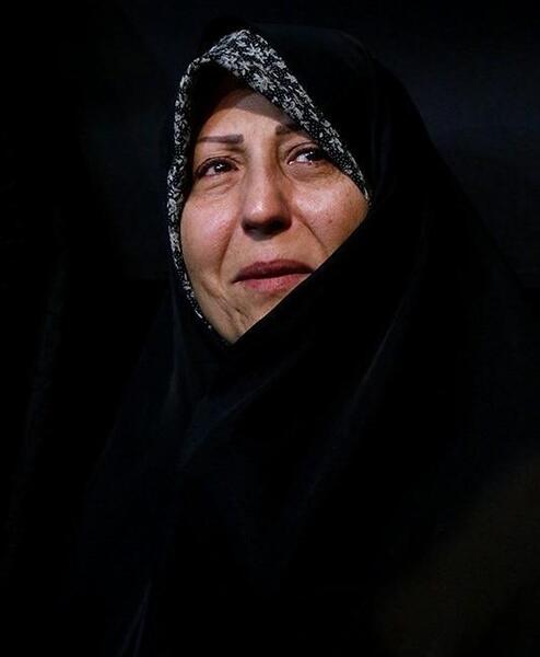 عکس فاطمه هاشمی رفسنجانی و همسرش